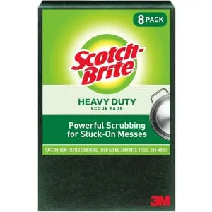 Scotch-Brite Heavy Duty Large Scour Pad 8-Pack