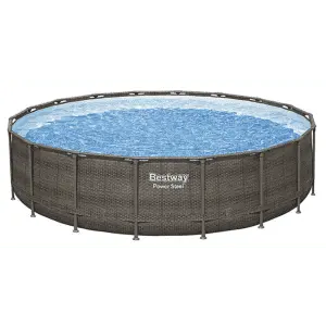 Bestway Power Steel 18-Foot x 48" Above Ground Pool w/ Pump