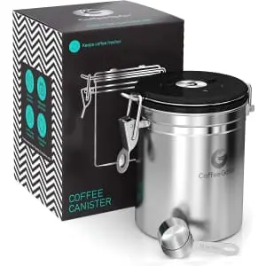 Coffee Gator 16-oz. Stainless Steel Coffee Canister