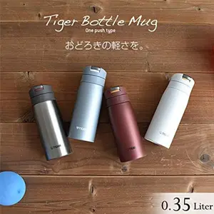 TIGER虎牌 MCX-A352AF不锈钢保温杯 350ml雾蓝色