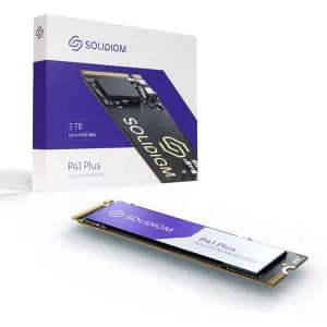 Solidigm P41 Plus Series 2TB M.2 2280 3D NAND Internal SSD