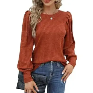 Women's Puff Sleeve Blouse