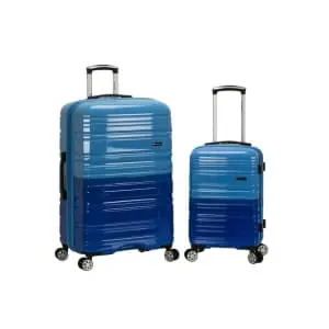 Rockland Melbourne 2-Piece Hardside Spinner Luggage Set