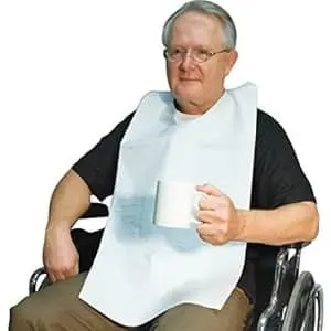 MedPride Case of Disposable Adult Bibs Tie