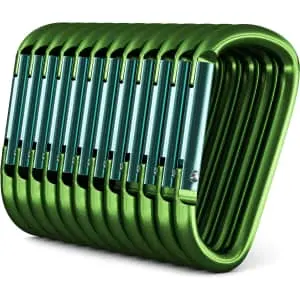 3" Aluminum Carabiner 12-Pack