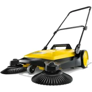 Karcher S 4 Twin Walk-Behind Outdoor Push Sweeper