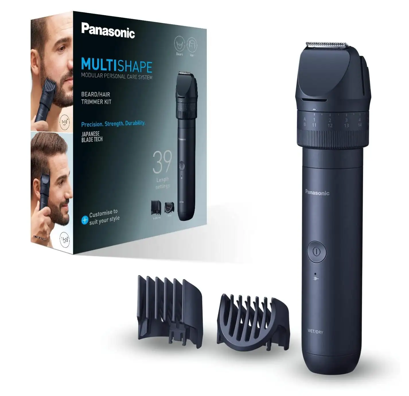 Panasonic 松下 ER-CKN1 Multishape模块化个人护理系统 胡须毛发修剪套组