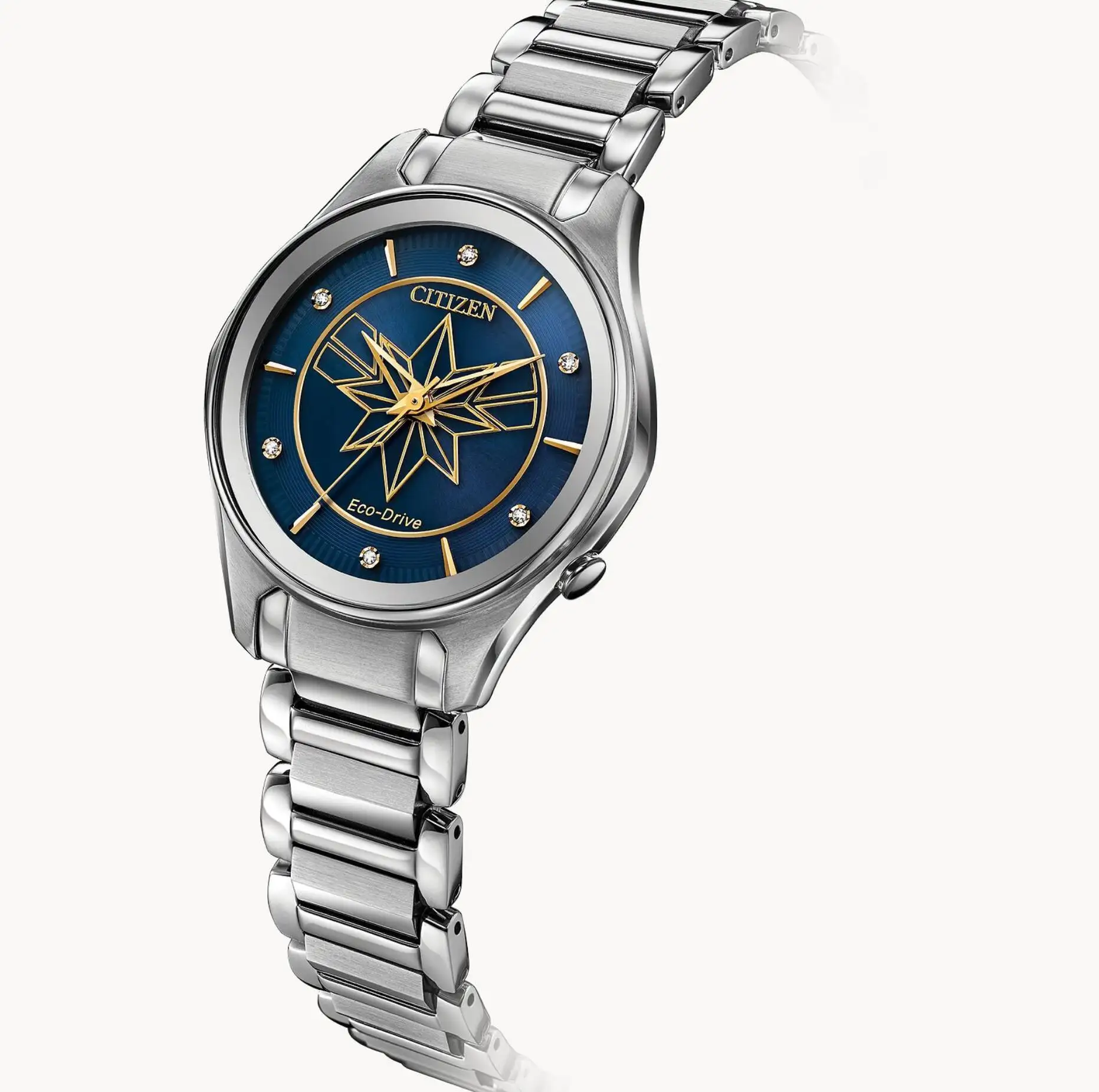 CITIZEN 西铁城7合1漫威系列神奇女侠光动能手表 EM0596-58W