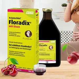 Salus Floradix mit Eisen 铁元营养液 补铁补气养血调气虚血亏抗疲劳 700ml