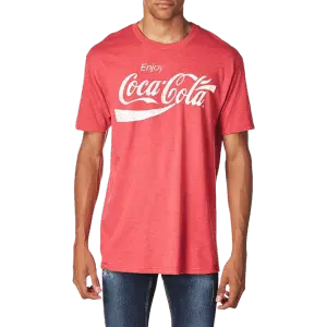Coca-Cola Men's Coke Classic Vintage Logo T-shirt