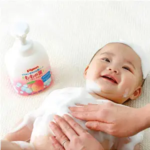Pigeon贝亲 桃子水 婴儿二合一洗发沐浴露450ml