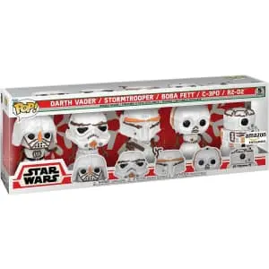 Funko Pop! Star Wars Holiday Snowman 5-Pack