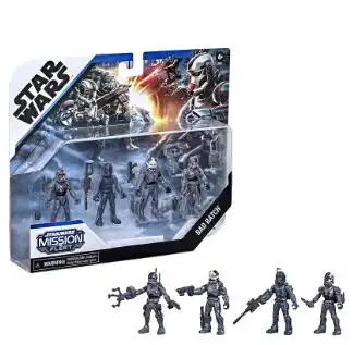 STAR WARS 星球大战 克隆人突击队 2.5英寸可动人偶 4件装 F5333