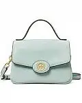 Tory Burch Small Robinson Leather Top Handle Bag