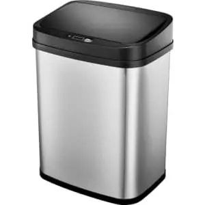 Insignia 3-Gallon Stainless Steel Automatic Trash Can