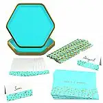 60-Piece Hallmark Color Pop Tableware Premium Party Kit