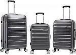 Rockland Irvine Hardside Spinner Wheel Luggage (Various Colors)