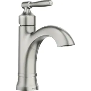 Moen Halle Spot Resist One-Handle Bathroom Sink Faucet