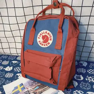Fjallraven Kanken 北极狐mini号拼色双肩包