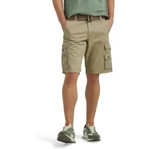 Lee Men's Belted Wyoming Cargo Shorts