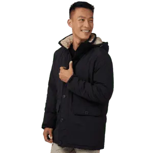 32 Degrees Men's Commuter Tech Sherpa-Lined Parka