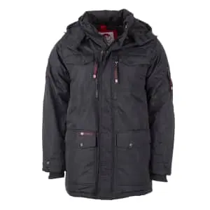 Canada Weather Gear Men's 4-Pocket Hooded Parka