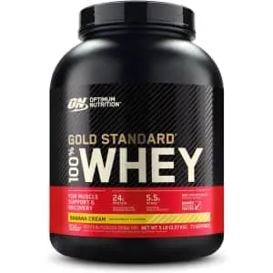 Optimum Nutrition Gold Standard 100% Whey Protein Powder 73-Serving Tub