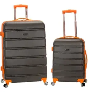 Rockland Melbourne 2-Piece Hardside Spinner Luggage Set