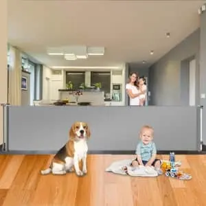 118" Retractable Baby Gate