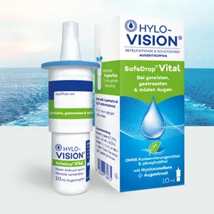 HYLO VISION无菌无磷酸盐含透明质酸滴眼液10 ml