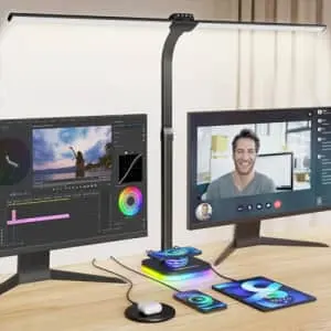 Double Head Desk Lamp