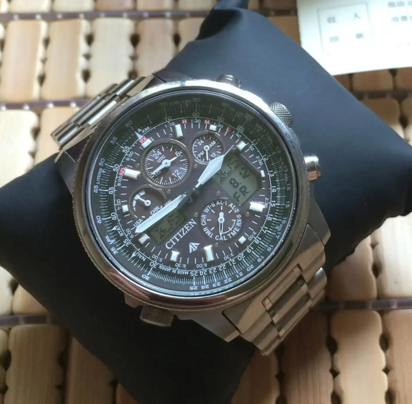 CITIZEN 西铁城 PROMASTER系列 Eco-Drive PMV65-2271 男款光动能电波表