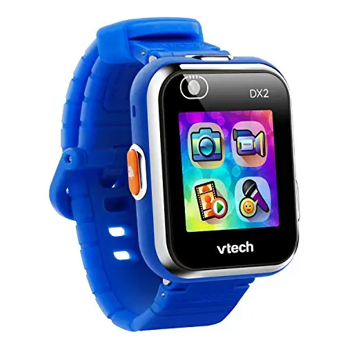 VTech KidiZoom Smartwatch DX2 (Frustration Free Packaging), Blue, Great Gift For Kids, Toddlers, Toy for Boys and Girls, Ages 4, 5, 6, 7, 8, 9, Only $23.99
