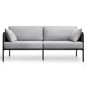 Moda Minimalist Upholstered Arm Sofa