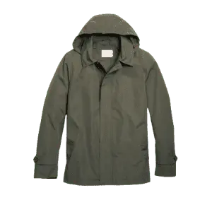 Cole Haan Men's Hooded Rain Jacket