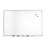 3' x 2' TRU RED Magnetic Steel Dry Erase Board