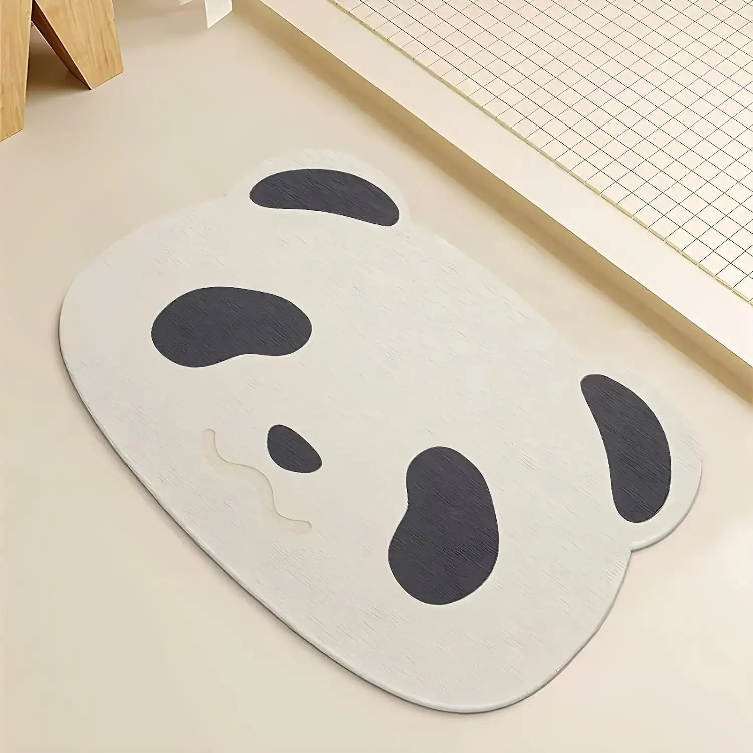 可爱硅藻土石质浴室垫