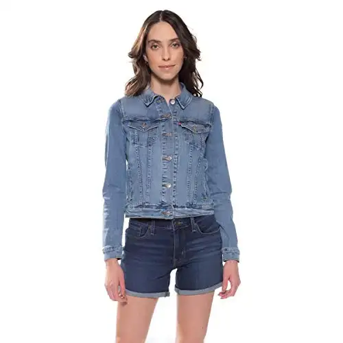 Levi’s 女士经典百搭牛仔外套