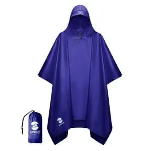 Hooded Rain Poncho