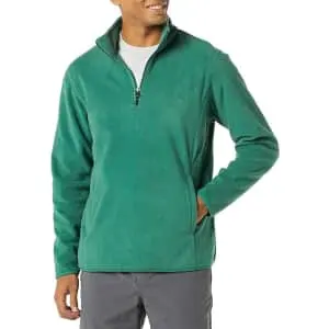 Amazon Essentials Men's Quarter-Zip Polar Fleece Jacket