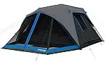 Ozark Trail 10' x 9' 6-Person Instant Dark Rest Cabin Tent with LED Lighted Poles