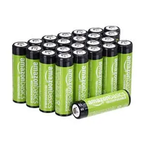 Amazon Basics 2000mAh AA Rechargeable Battery 24-Pack