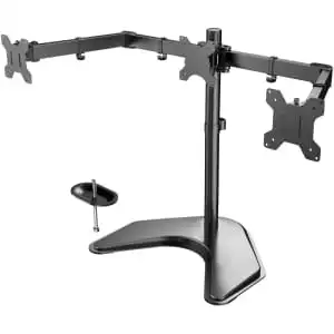 Triple Monitor Stand for 13-24" Monitors