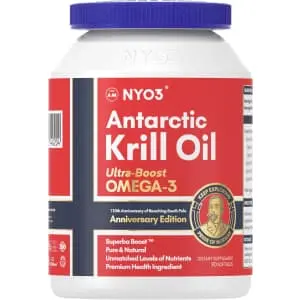 Antarctic Krill Oil 1,000mg Omega 3 Supplement