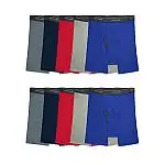 10-Pack Fruit of the Loom Men's CoolZone Boxer Briefs