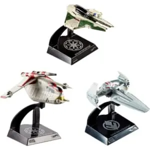 Hot Wheels Star Wars Starship Models 3-Pack