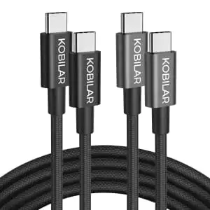 Kobilar USB-C to USB-C Cable 2-Pack