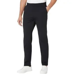 Skechers Mens Go Walk Slip Ins Stretchable Straight Leg Pants