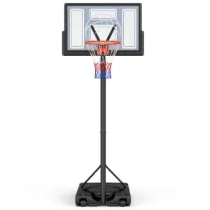 Yohood 10-Foot Adjustable Outdoor Basketball Hoop
