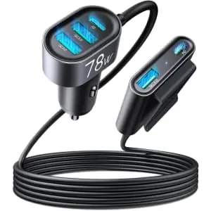 78W USB-C Car Charger